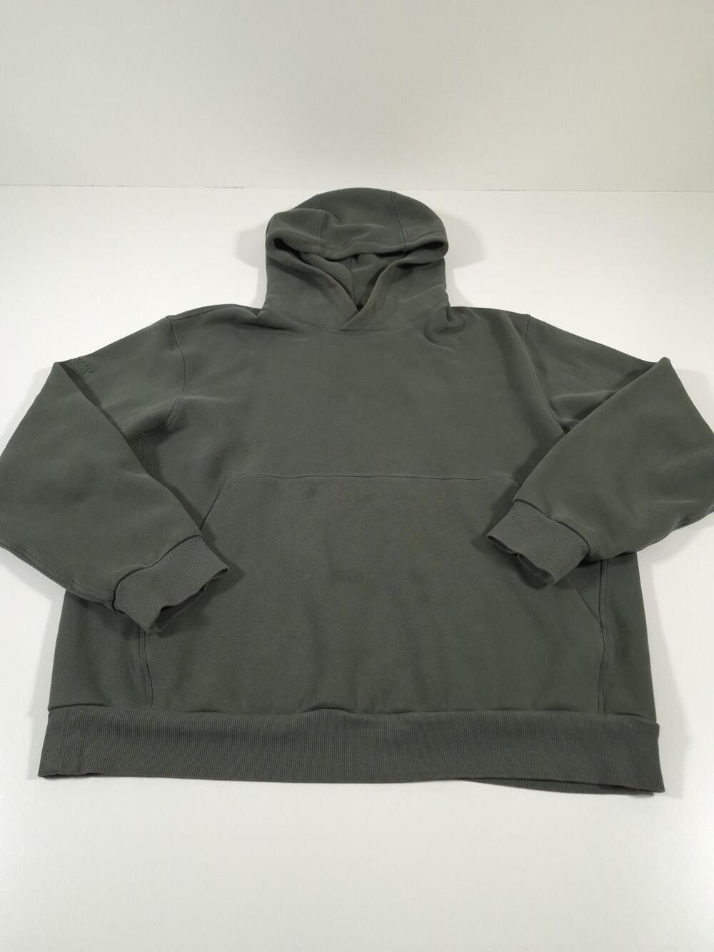 Lululemon Hoodie Men's XL Green Fleece Pullover Dynasty Logo Kangaroo Pocket